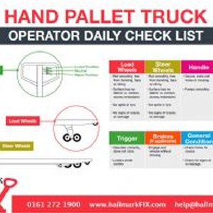 Free Pallet Truck Check List