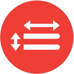 Fork Dimensions Icon
